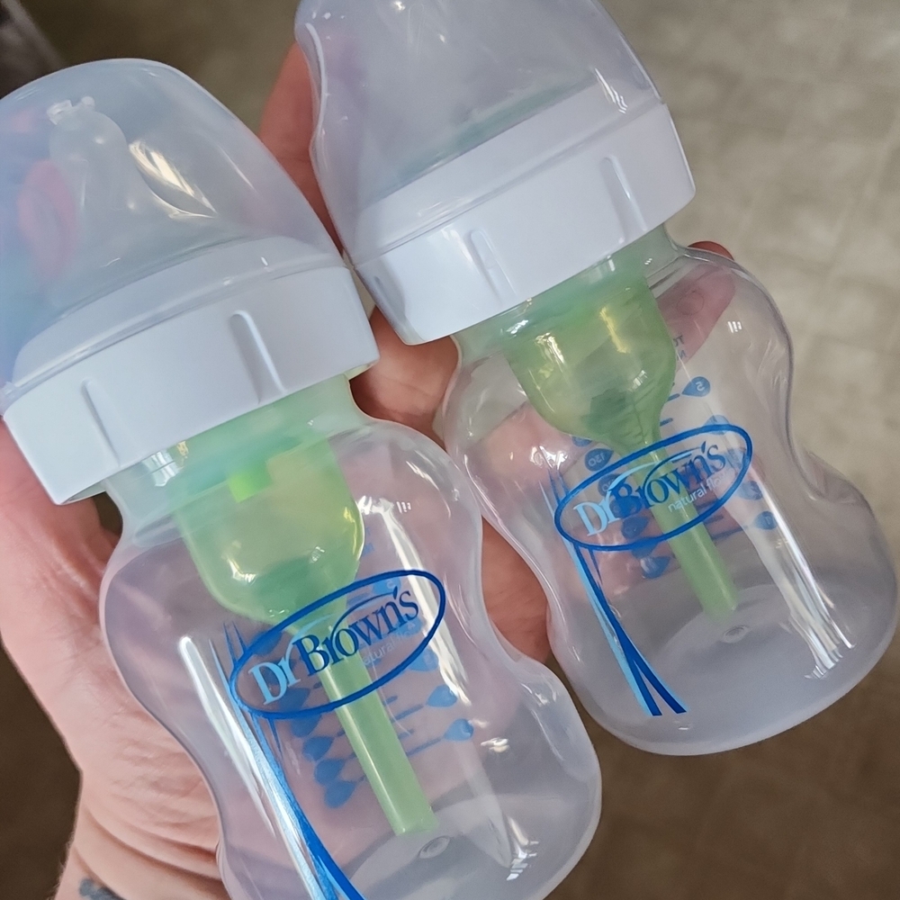Dr. Brown's Blue Baby Bottles